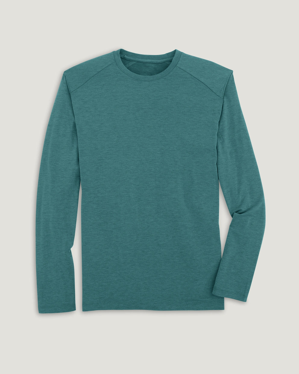 Men's Bamboo Shade Long Sleeve - Heather Sea Pine