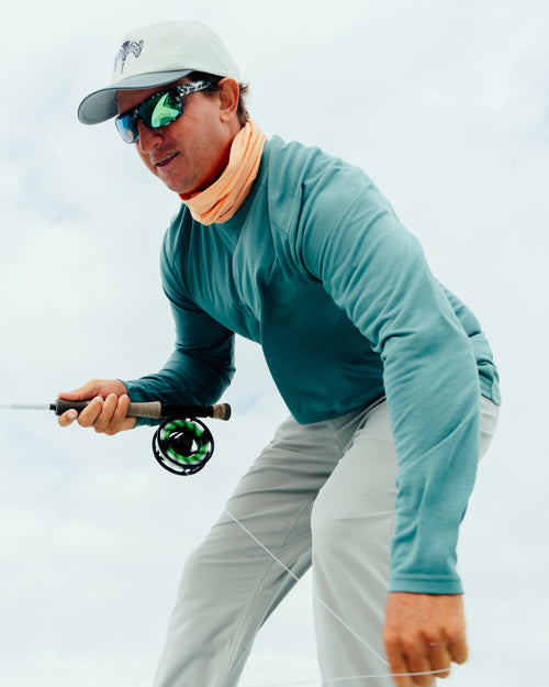 Men's Bamboo Lightweight Long Sleeve - Sea Pine