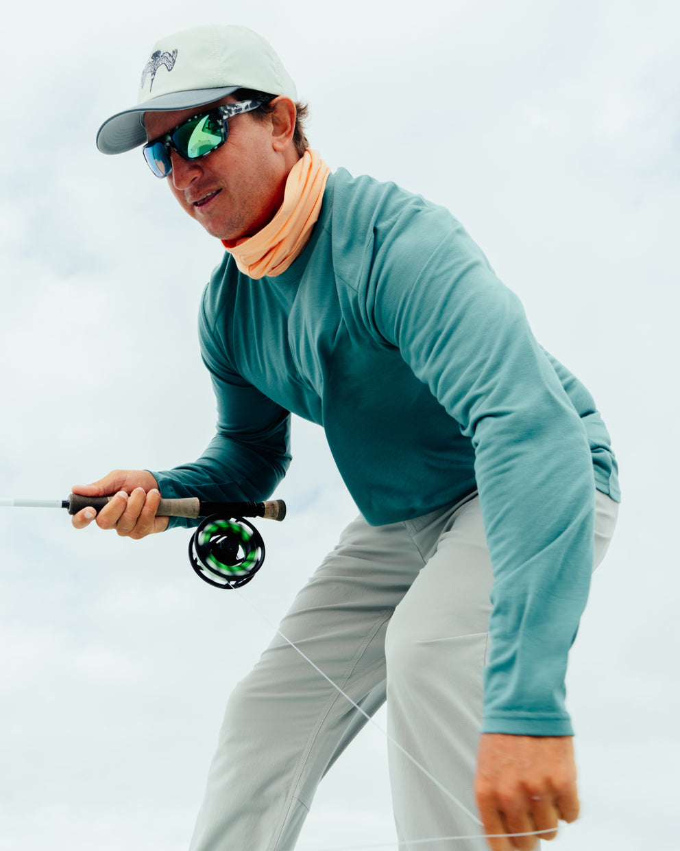 Men's Bamboo Shade Long Sleeve - Black