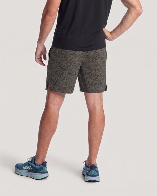 Men's Breeze Vent Short - Drifter Print Fatigue