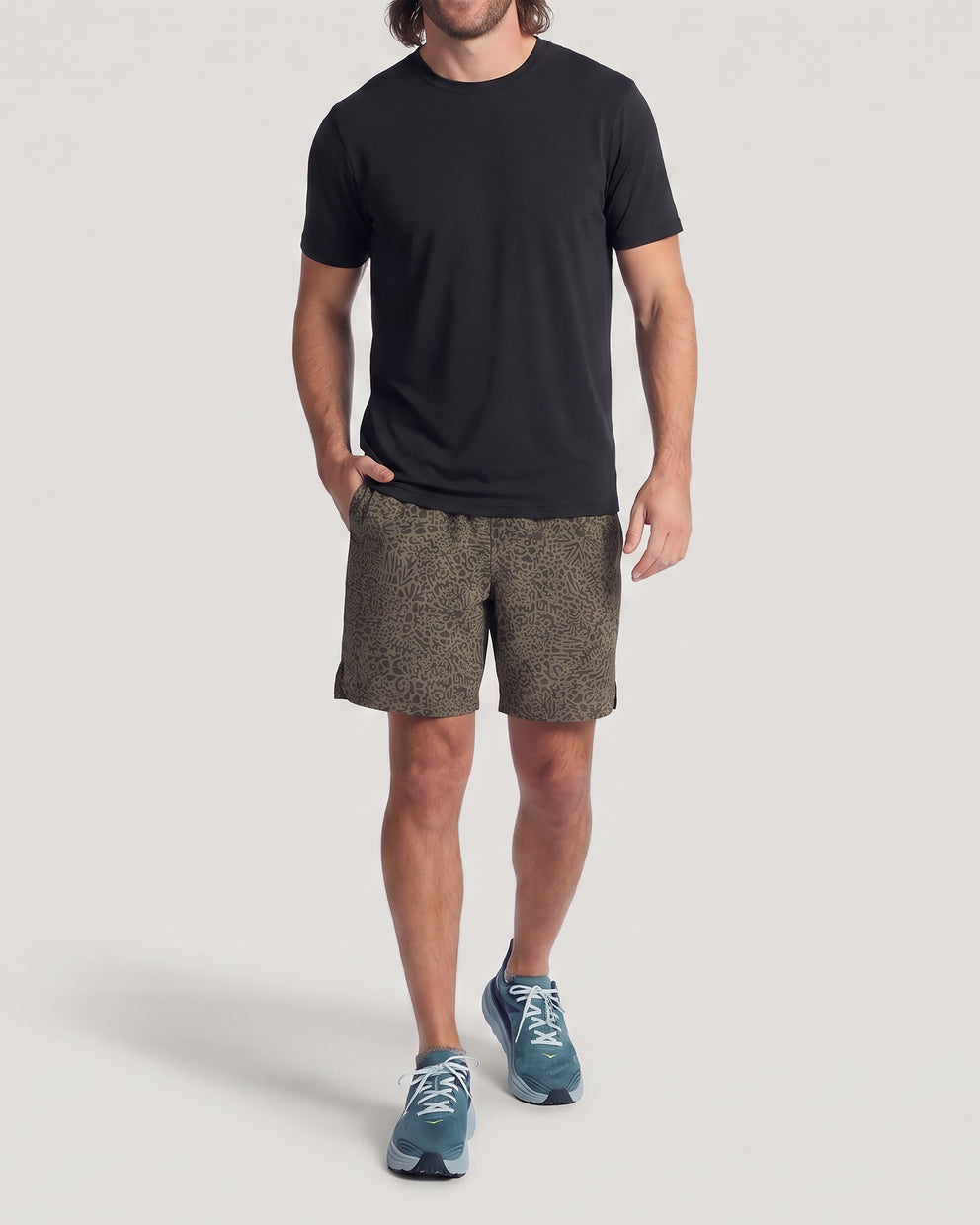 Men's Breeze Vent Short – 7" - Drifter Print Fatigue