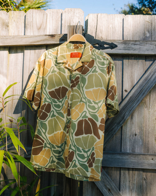 Men's Sullivan's Camp Shirt - Floral Camo
