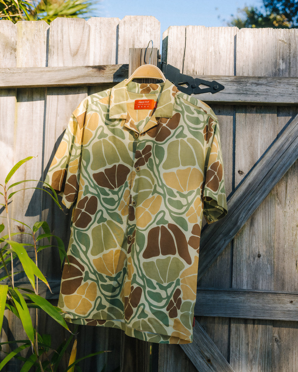Men's Sullivan's Camp Shirt - Floral Camo