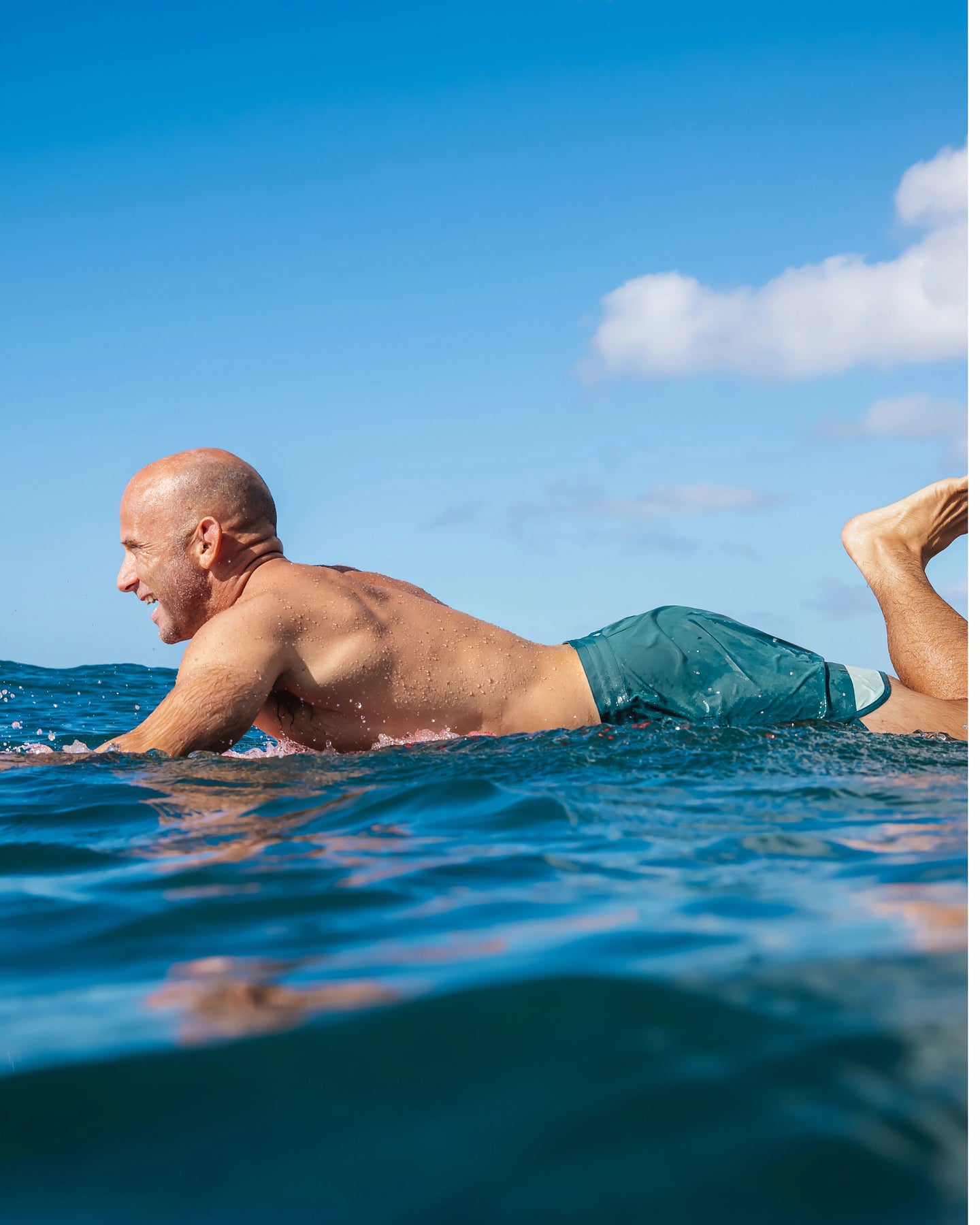 Men's Dawn Patrol Boardshort - Vintage Camo Desert Tan