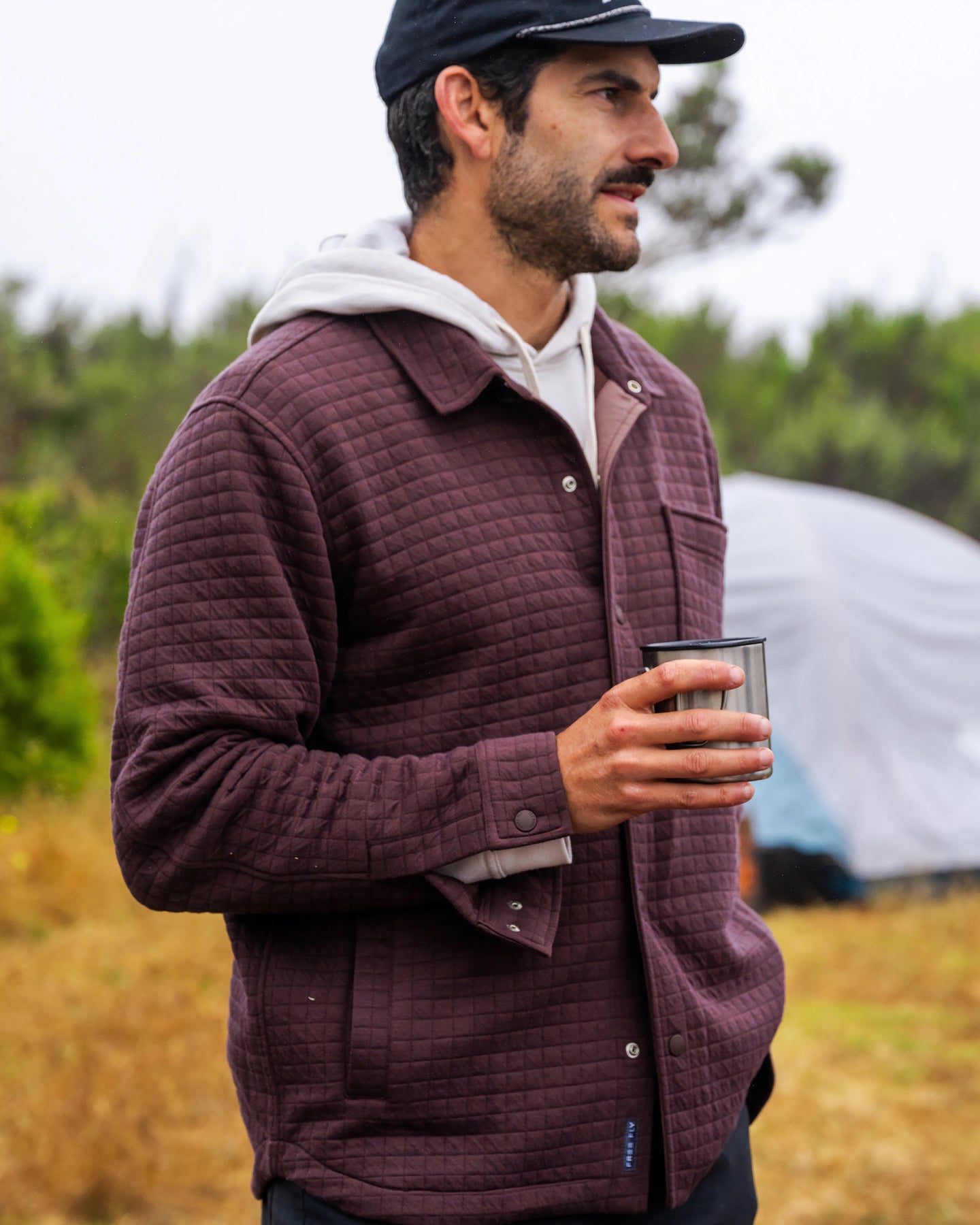 Men's Downvalley Overshirt - Chestnut