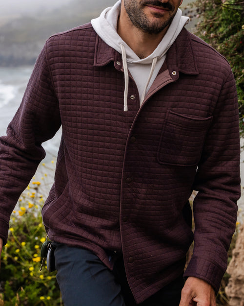 Men's Downvalley Overshirt - Chestnut