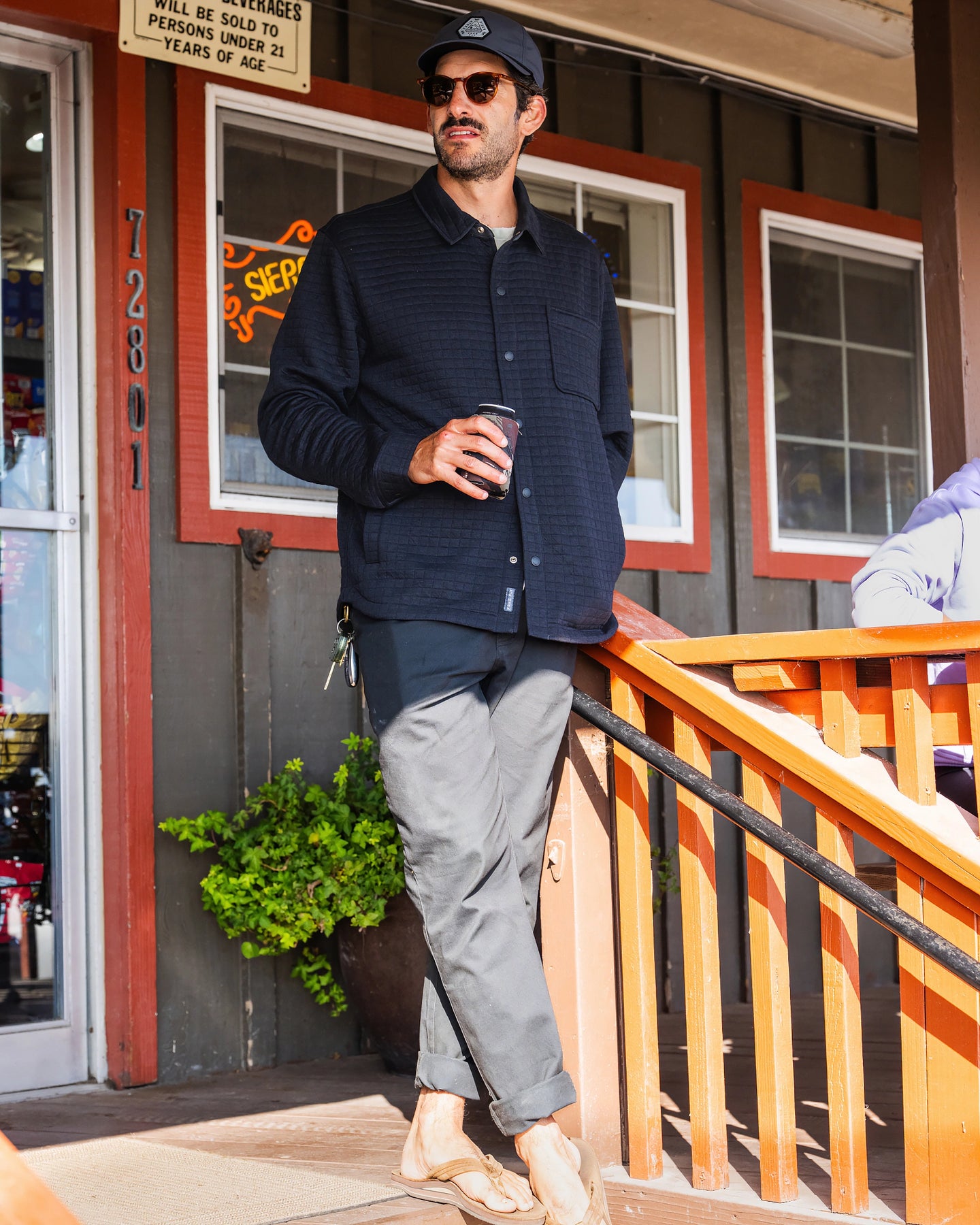 Men's Downvalley Overshirt - Black