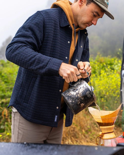 Men's Downvalley Overshirt - Black