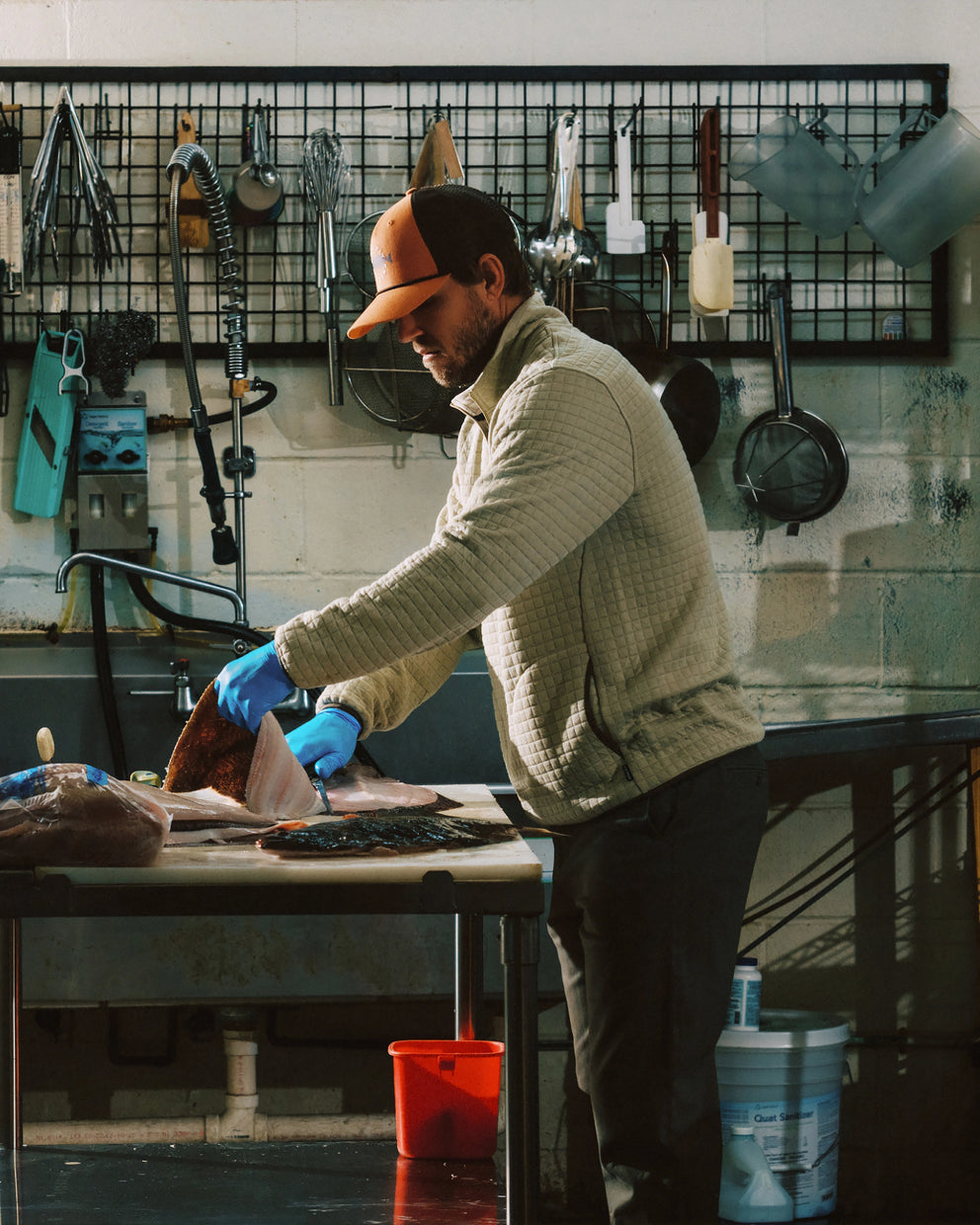 Men's Downvalley Quarter Zip - Storm Cloud