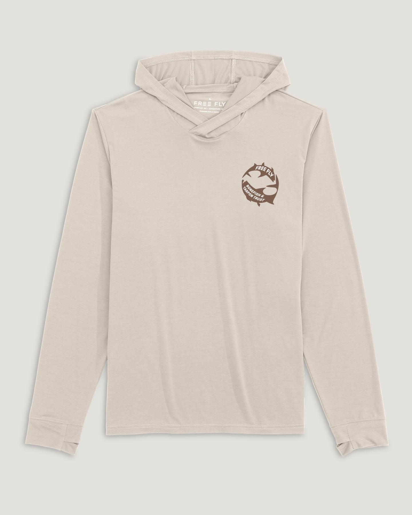 Men's Elevate Lightweight Hoodie - Bonefish & Tarpon Trust