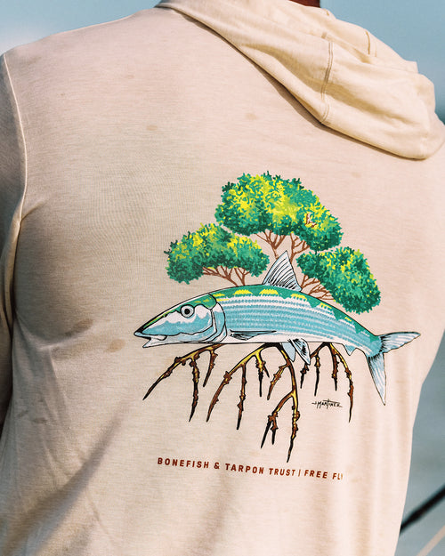 Men's Elevate Lightweight Hoodie - Bonefish & Tarpon Trust