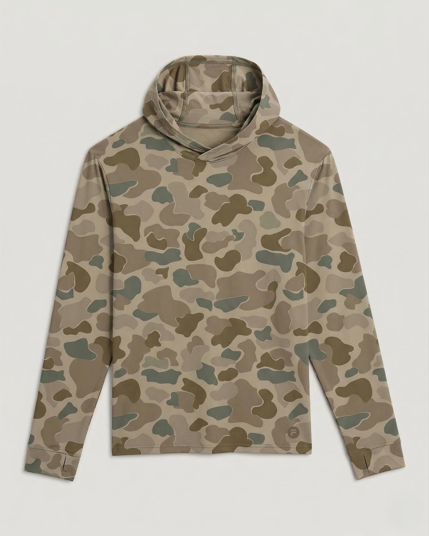 Men's Elevate Lightweight Hoodie - Vintage Camo Desert Tan