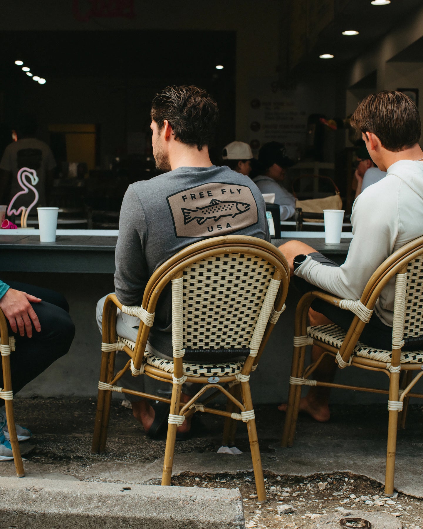 Freshwater Long Sleeve - Heather Black Sand