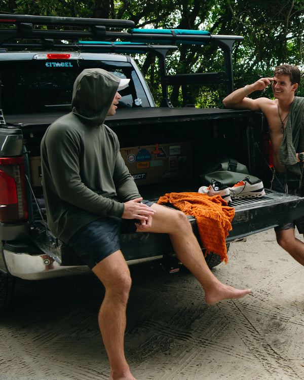 Men's Bamboo Lightweight Fleece Hoodie - Anthracite