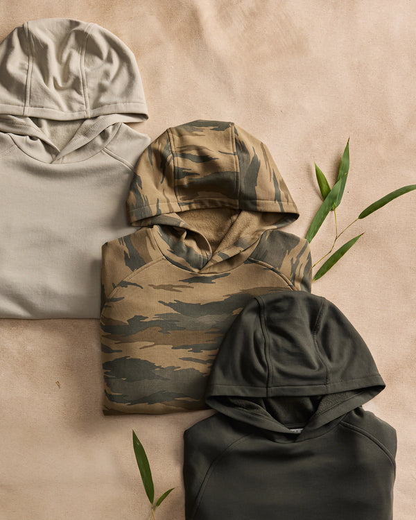 Men's Bamboo Lightweight Fleece Hoodie - Anthracite