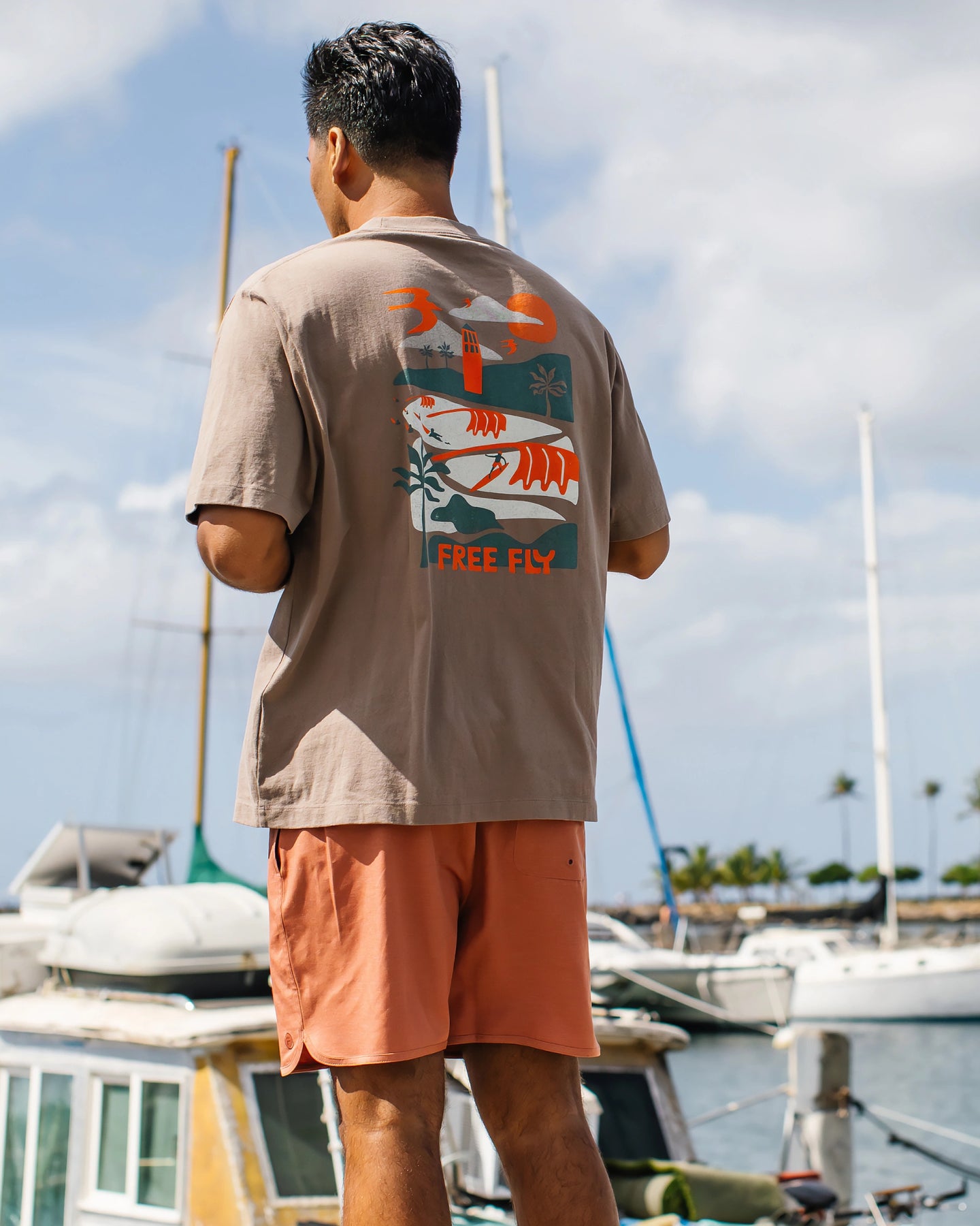 Men's Lined Reverb Short – 7" - Redwood