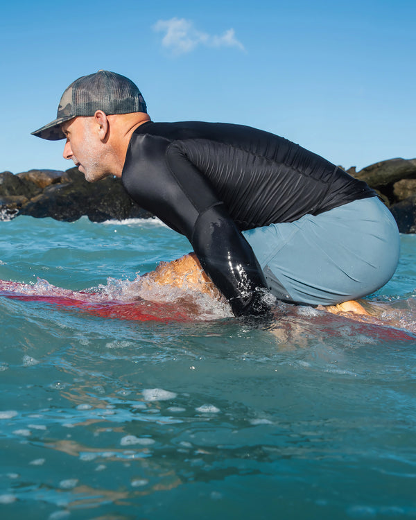 Men's Pinnacle Rash Guard - Black