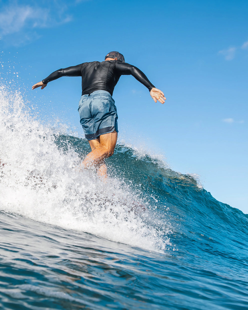 Men's Pinnacle Rash Guard - Black