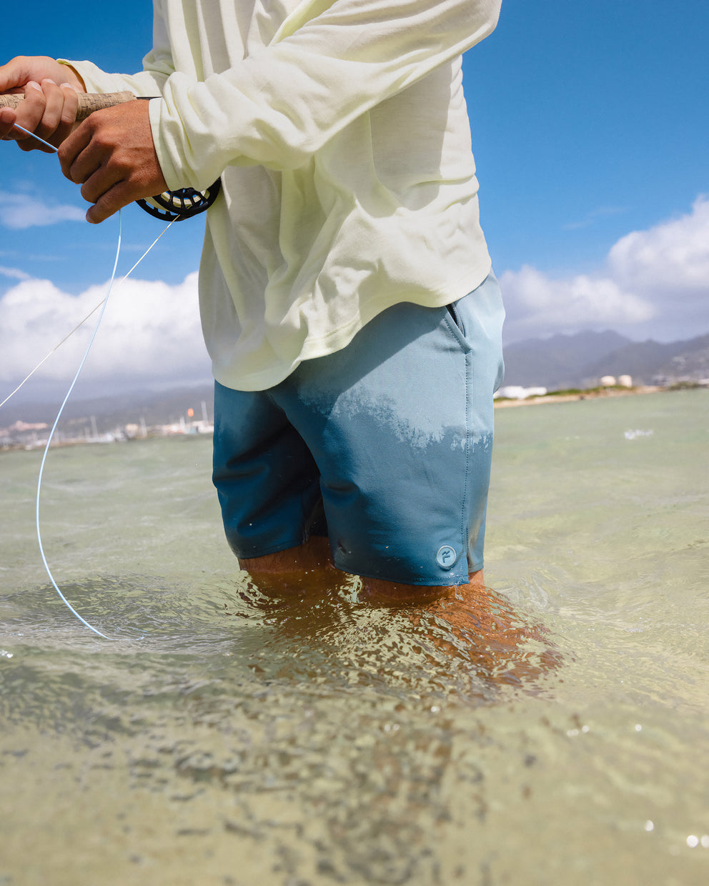 Men's Pinnacle Utility Boardshort - Stormy Sea