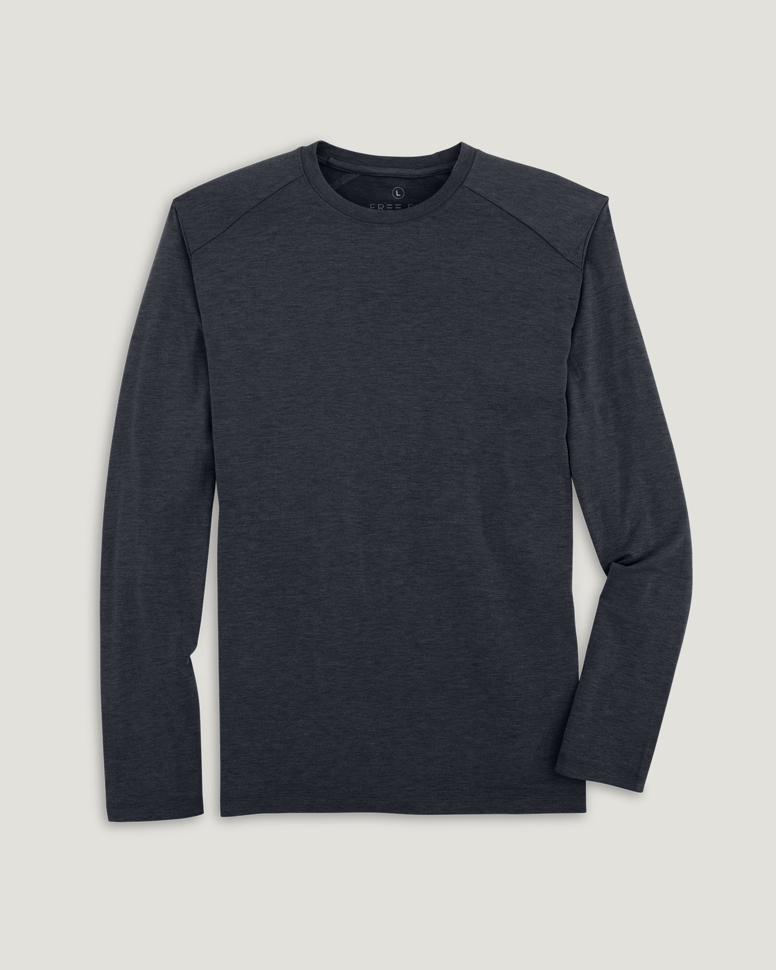 Men's Bamboo Shade Long Sleeve - Heather Black – Free Fly Apparel