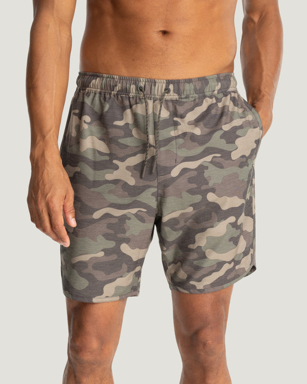 Men's Reverb Short Unlined – 7" - Woodland Camo