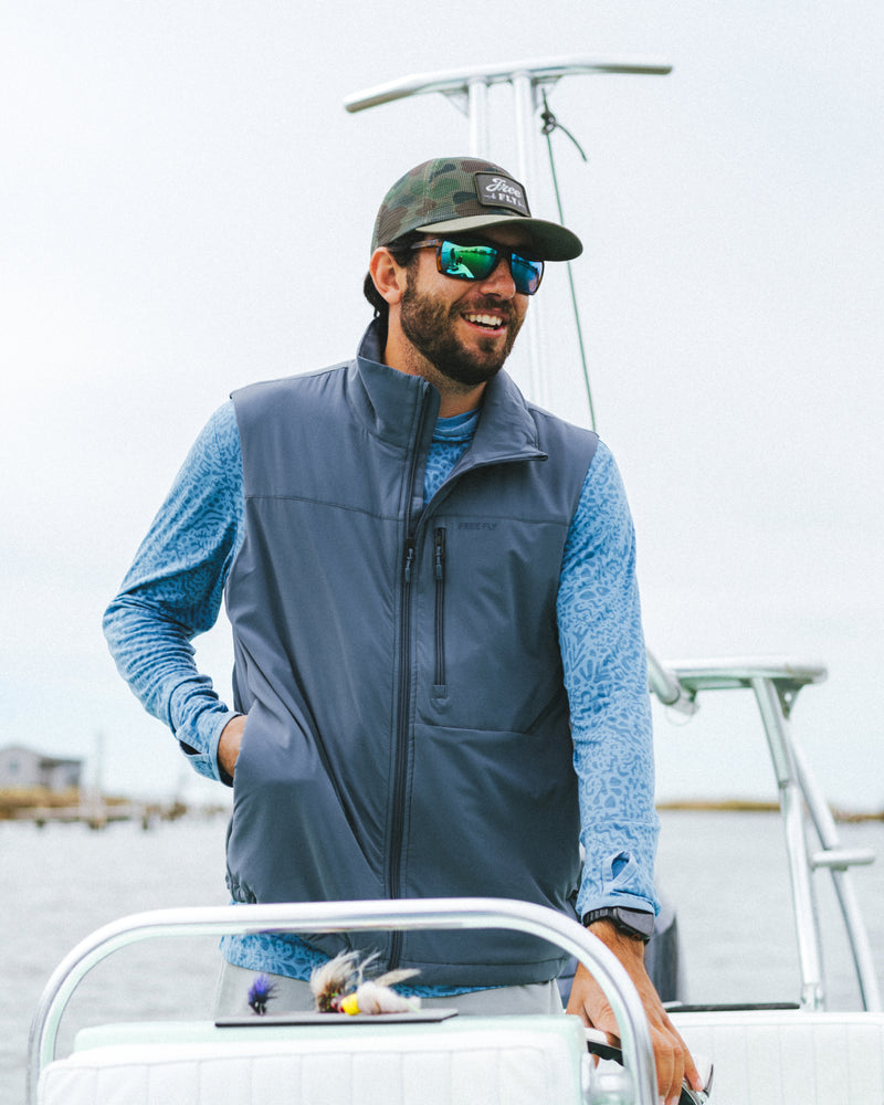 Men's Coldvale Insulated Vest - Storm Cloud