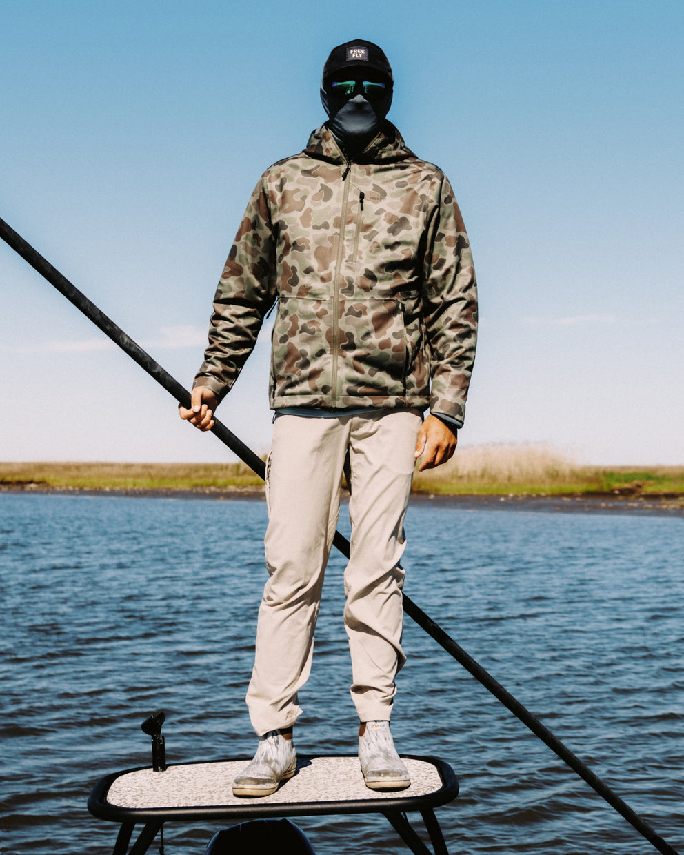 Men's Thermowind Jacket - Vintage Camo Oil Green