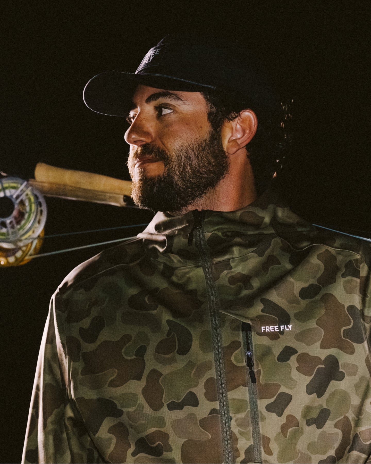 Men's Thermowind Jacket - Vintage Camo Oil Green