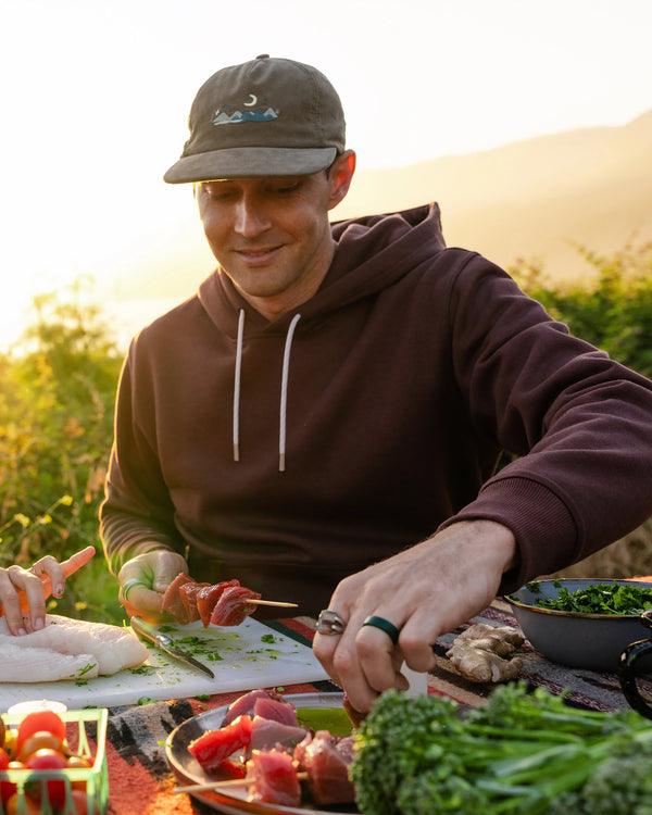 Moonrise Cord Strapback Hat - Fatigue