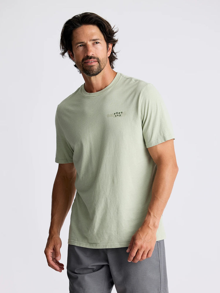 Octo Tee - Heather Desert Sage