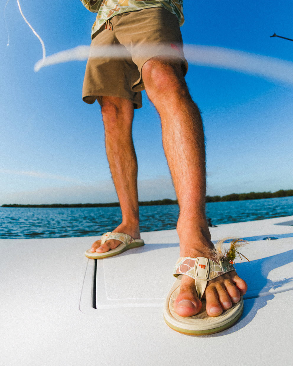 Free Fly x REEF Offshore Sandal - Floral Camo