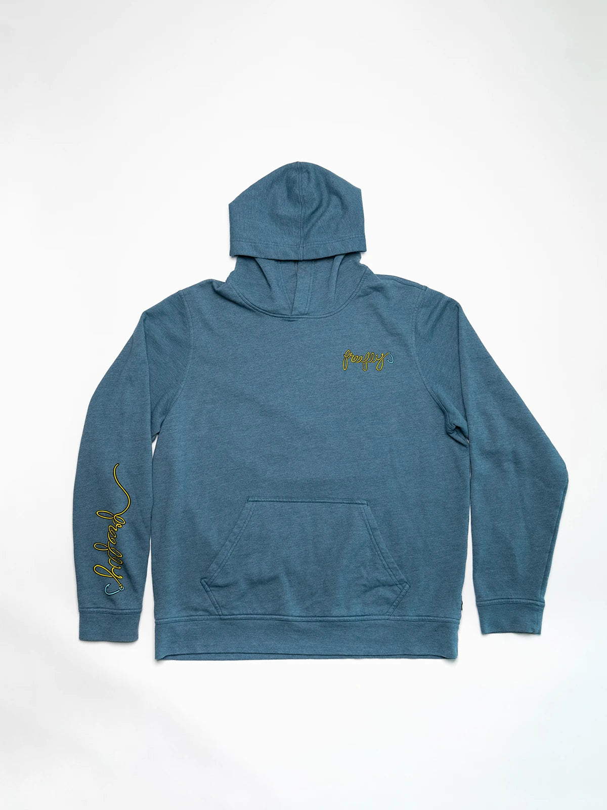 Party Parrot Fleece Hoodie - Pacific Blue