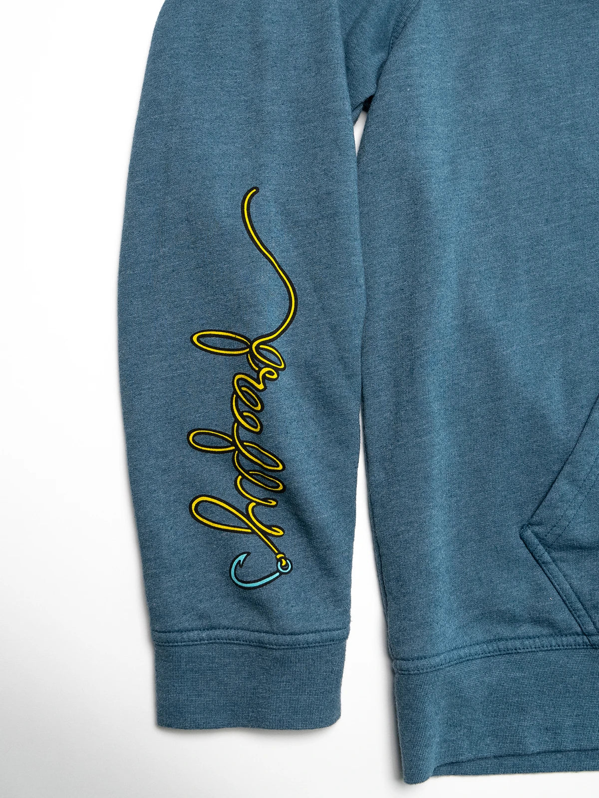 Party Parrot Fleece Hoodie - Pacific Blue