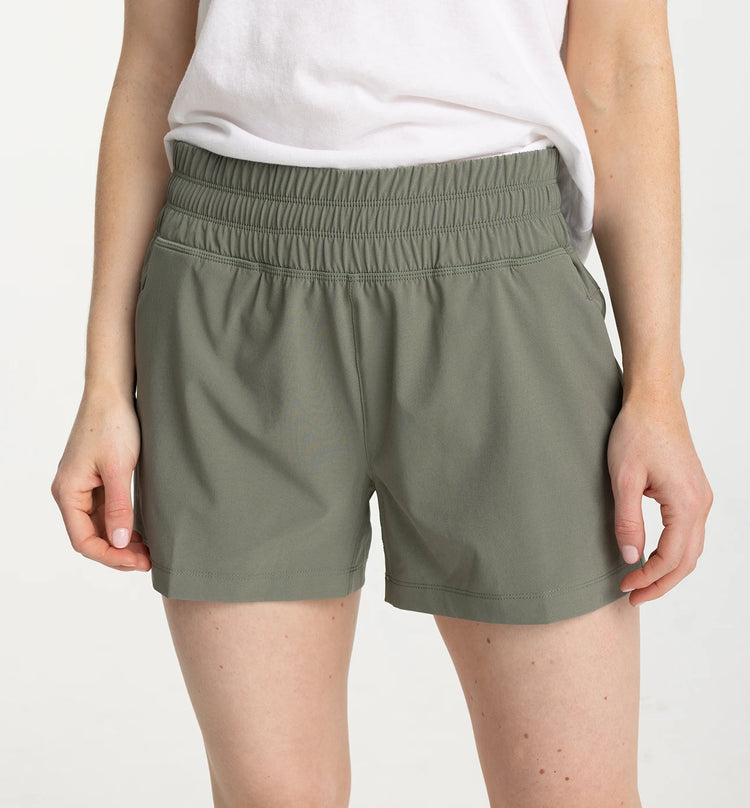 Women's Pull-On Breeze Short - Agave Green