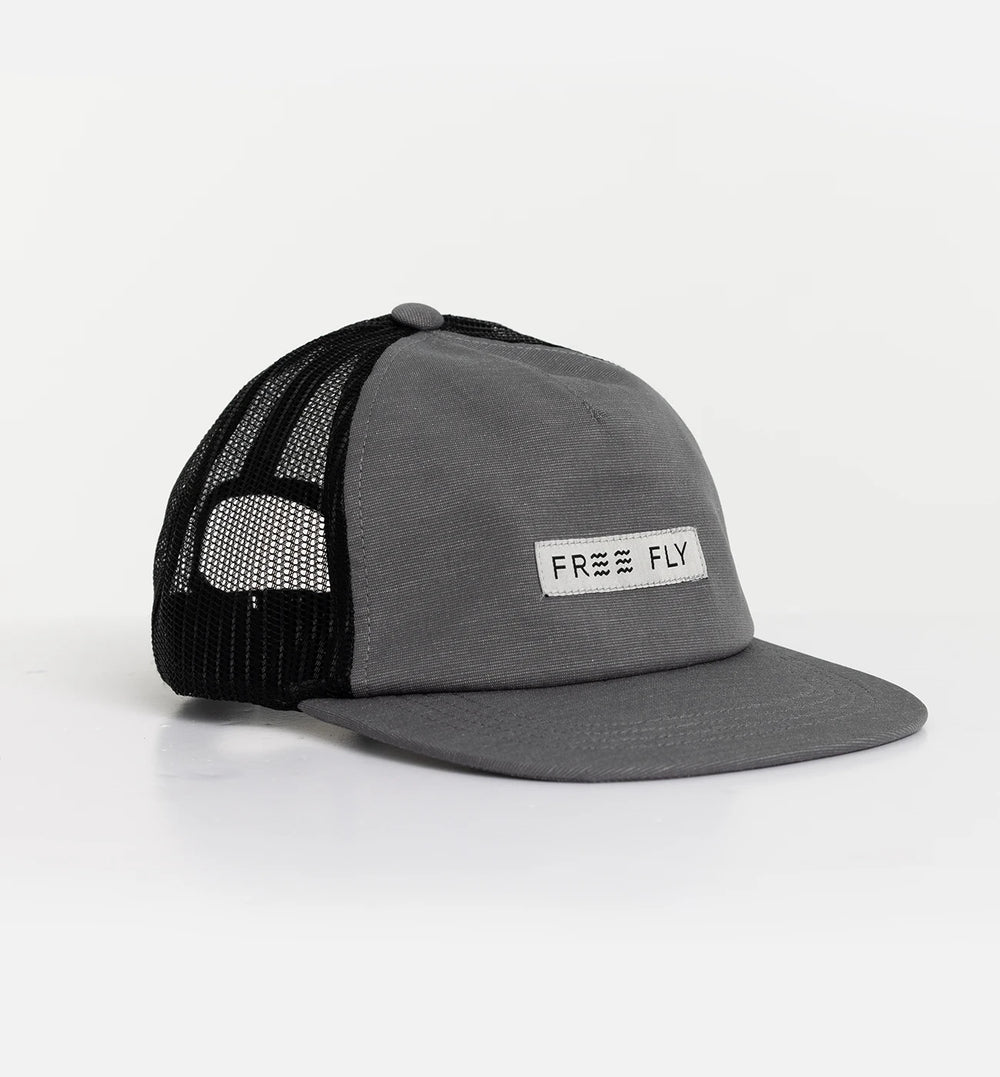 Reverb Packable Trucker Hat - Smoke second image