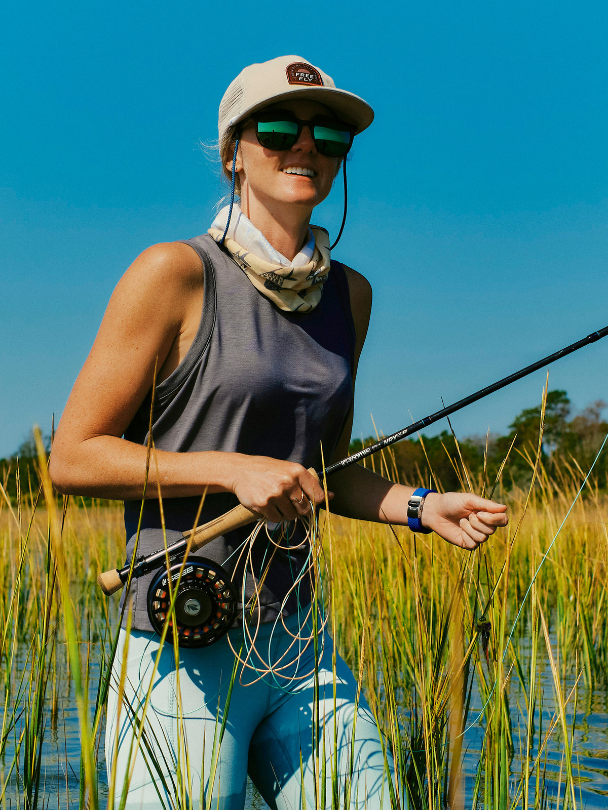 Women's Elevate Lightweight Tank - Tigerlily