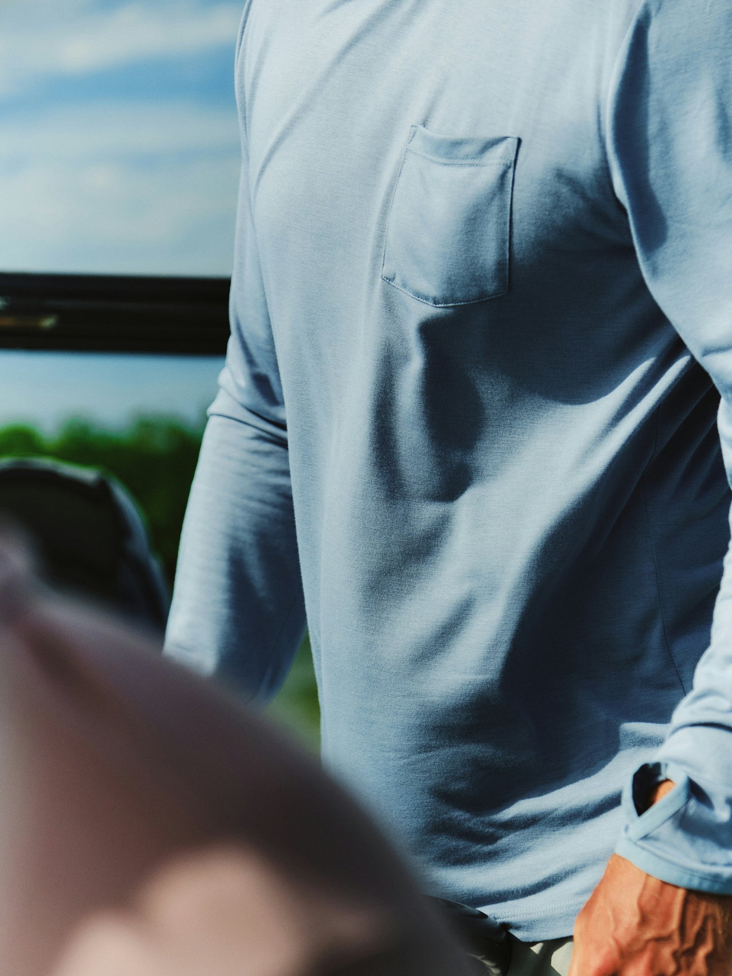 Men's Bamboo Lightweight Hoodie - Tigerlily