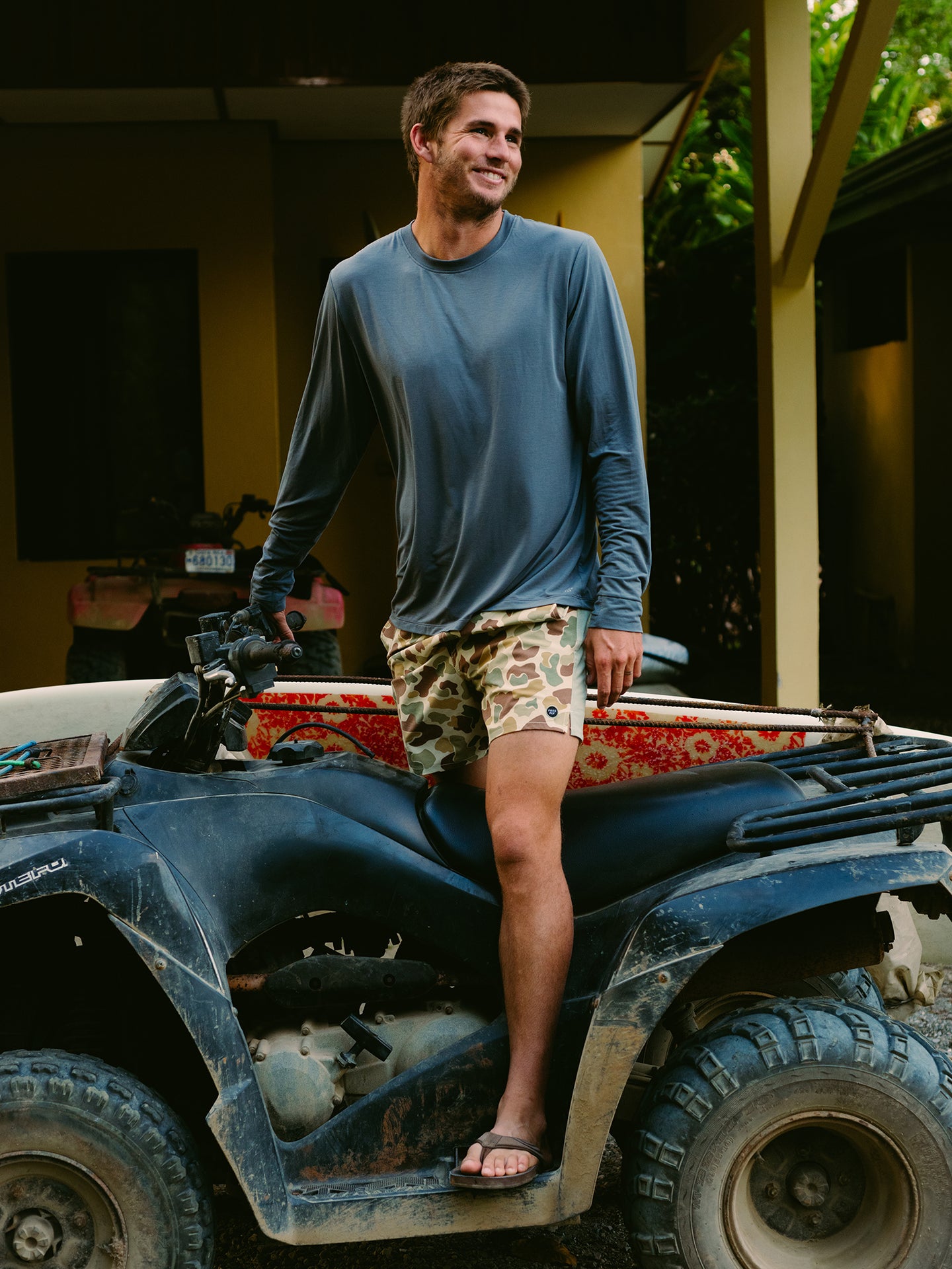 Men's Elevate Lightweight Long Sleeve - Stormy Sea