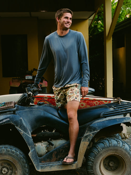 Men's Elevate Lightweight Long Sleeve - Stormy Sea