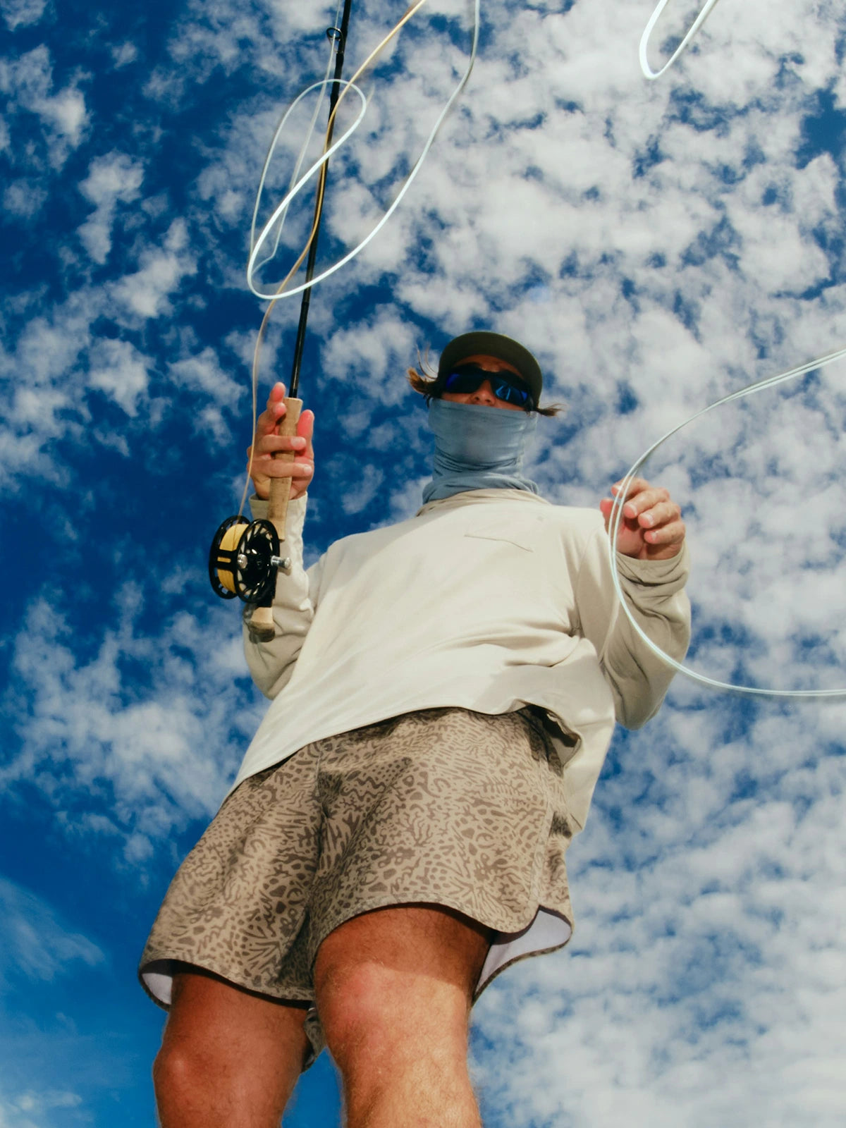 Men's Reverb Short - Drifter Print Fatigue