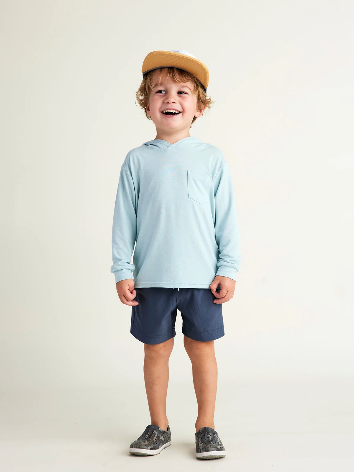 Toddler Breeze Short - Blue Dusk II