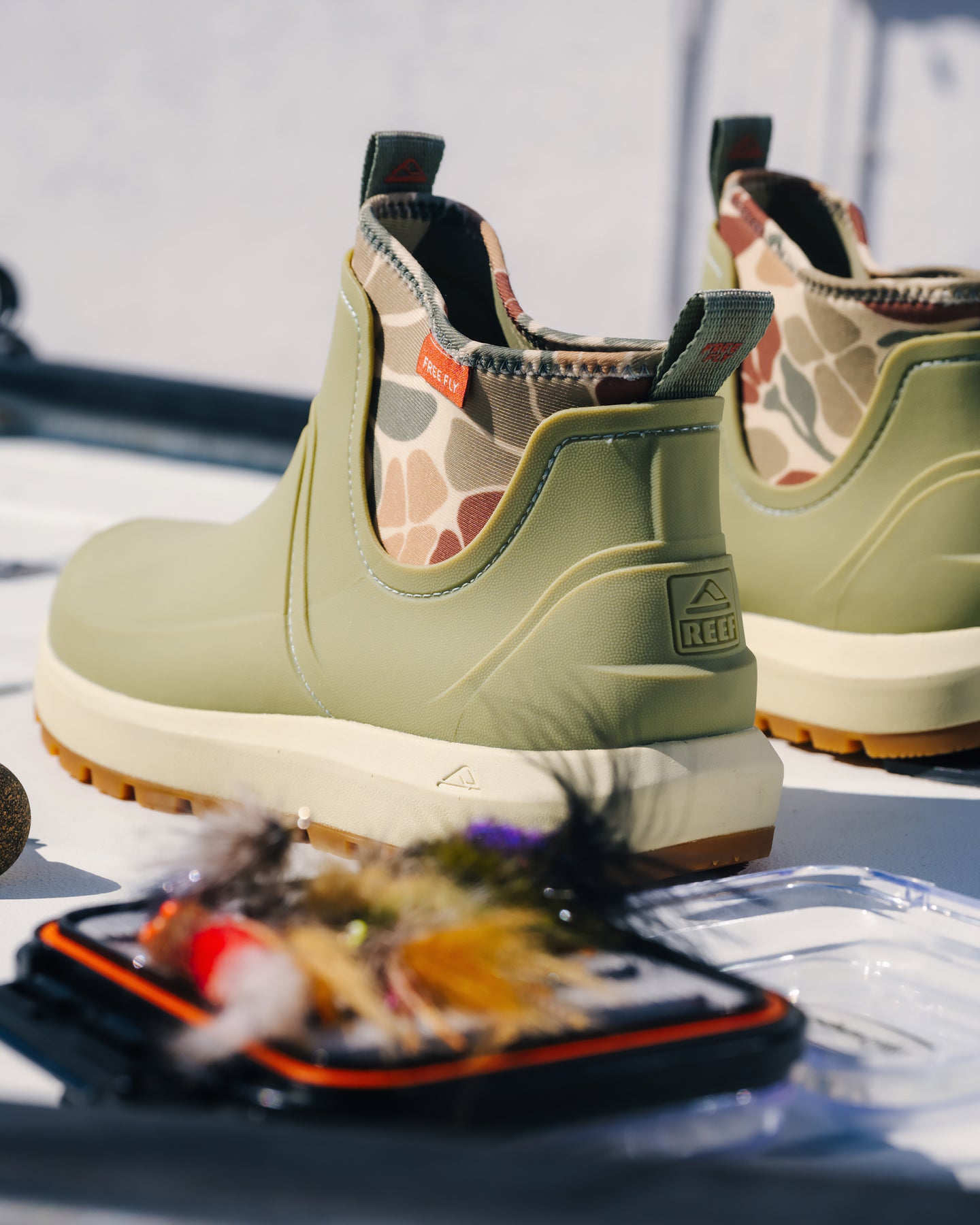 Free Fly x REEF Scallywag Boot - Floral Camo