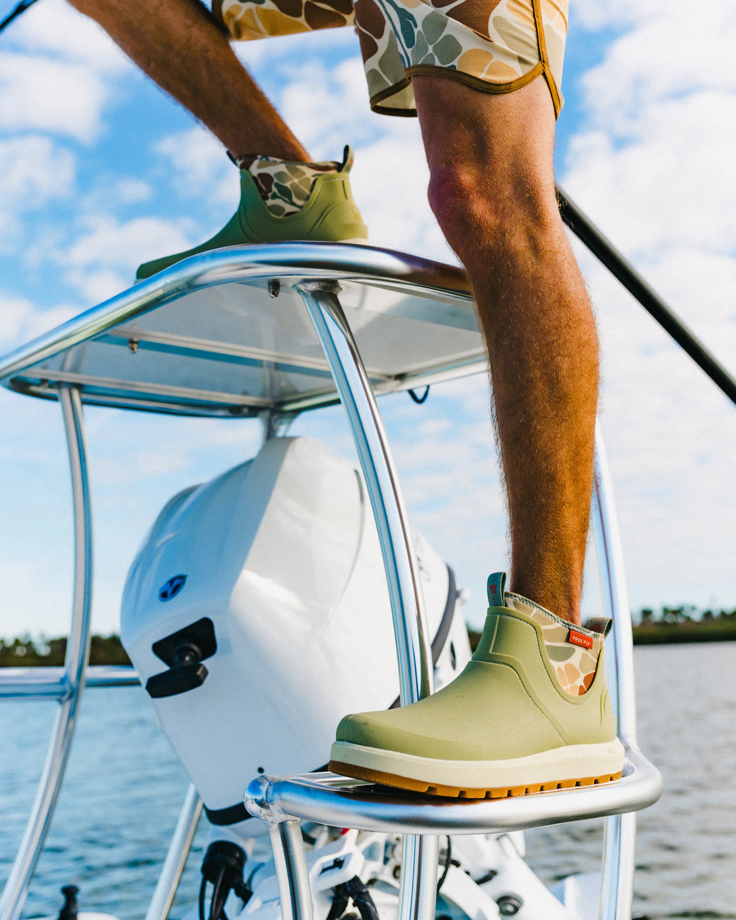 Free Fly x REEF Scallywag Boot - Floral Camo