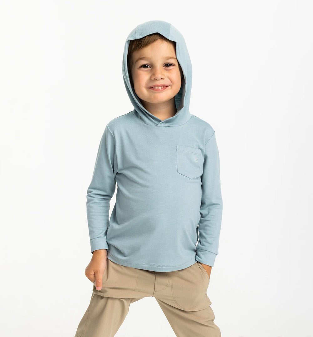 Toddler Bamboo Shade Hoodie - Ocean Mist second image