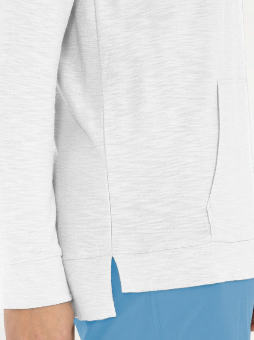 Women's Bamboo Slub Hoodie - Sea Salt