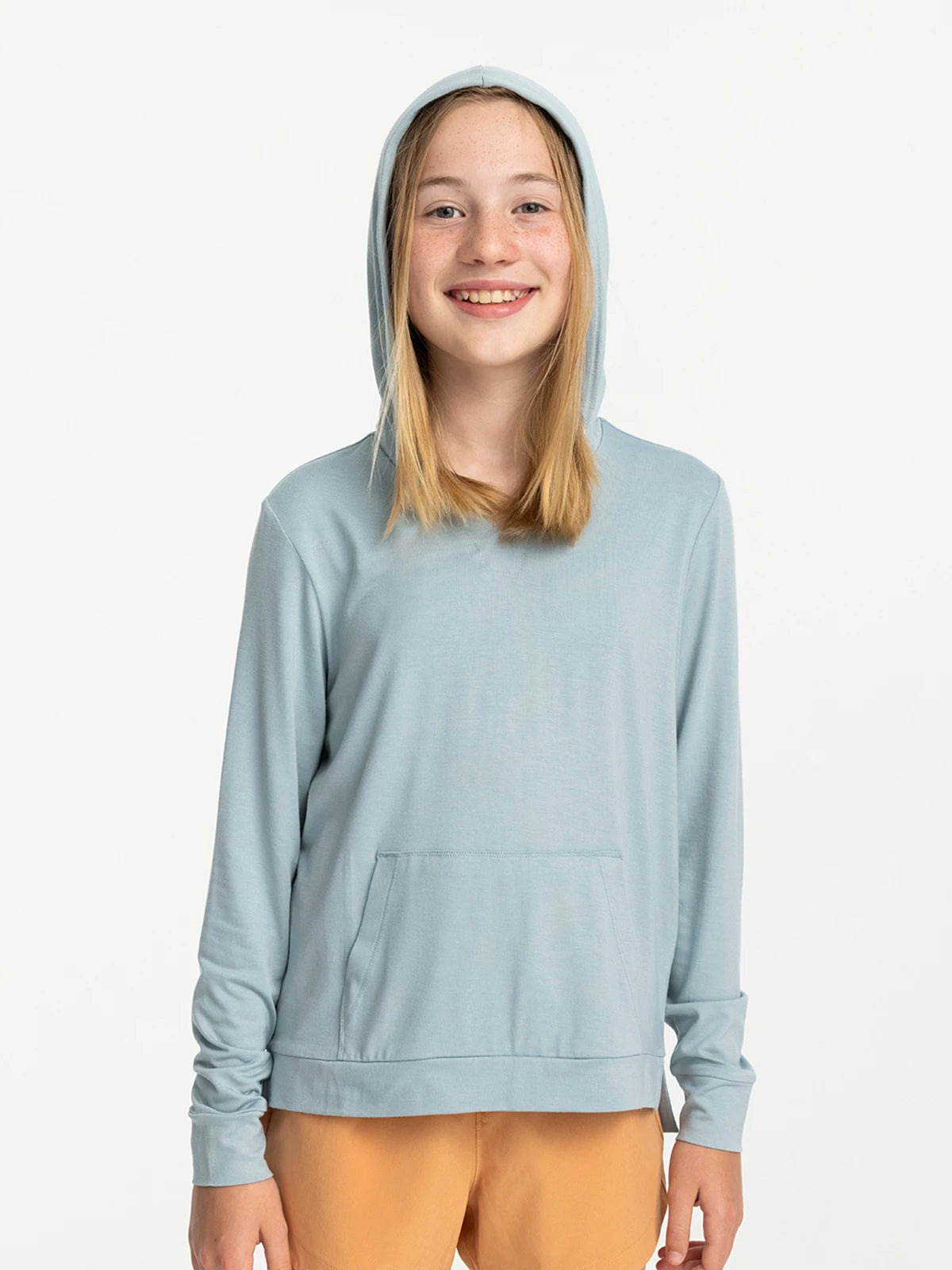 Girls' Bamboo Shade Hoodie - Ocean Mist