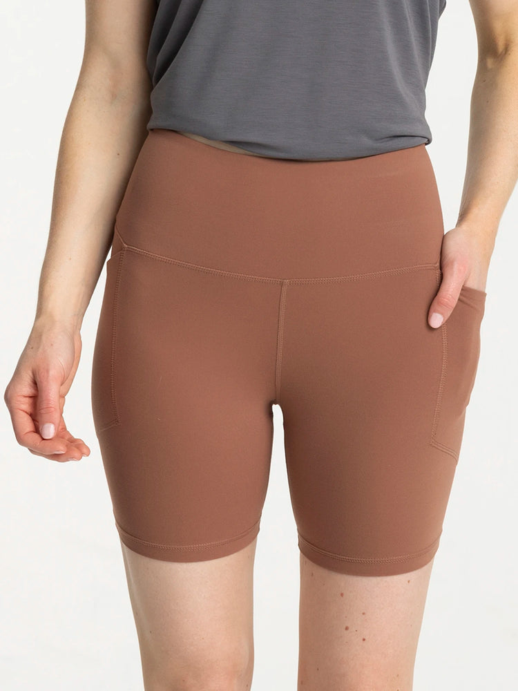 Women's All Day 6" Pocket Short - Baltic Amber