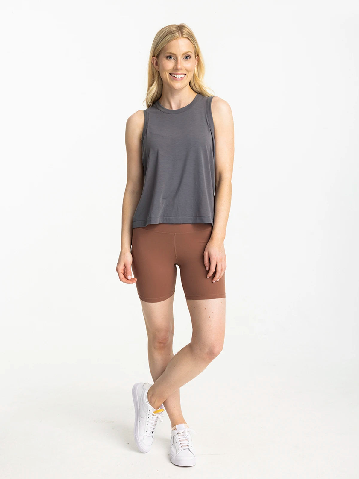 Women's Elevate Lightweight Tank - Smoke