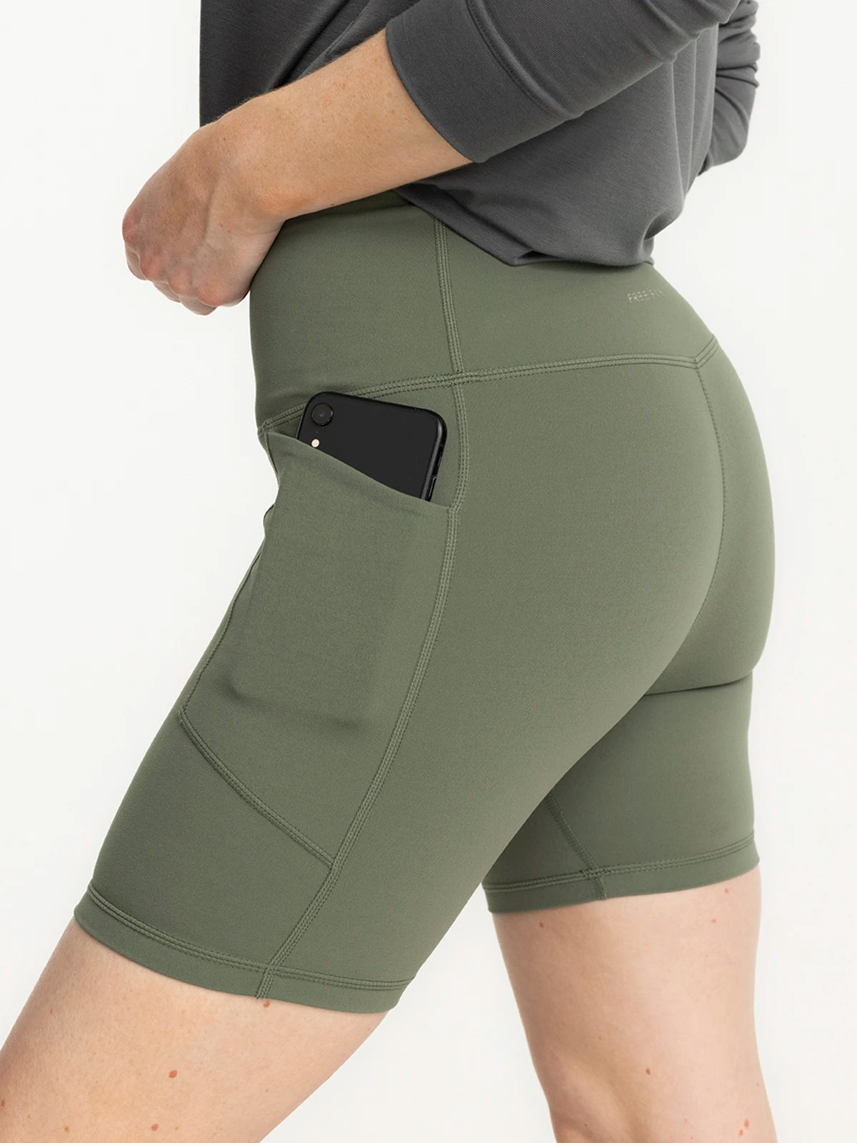 Women's All Day 6" Pocket Short - Agave Green