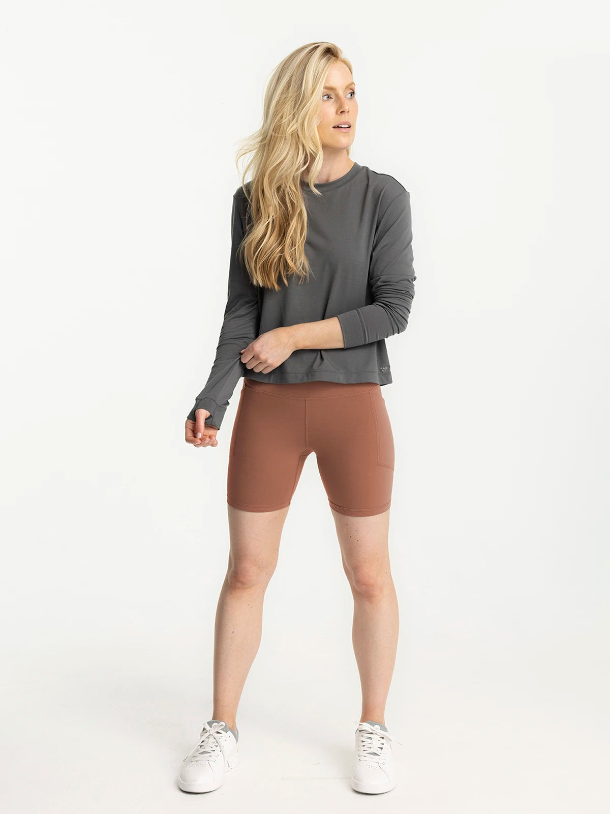Women's Elevate Long Sleeve - Smoke